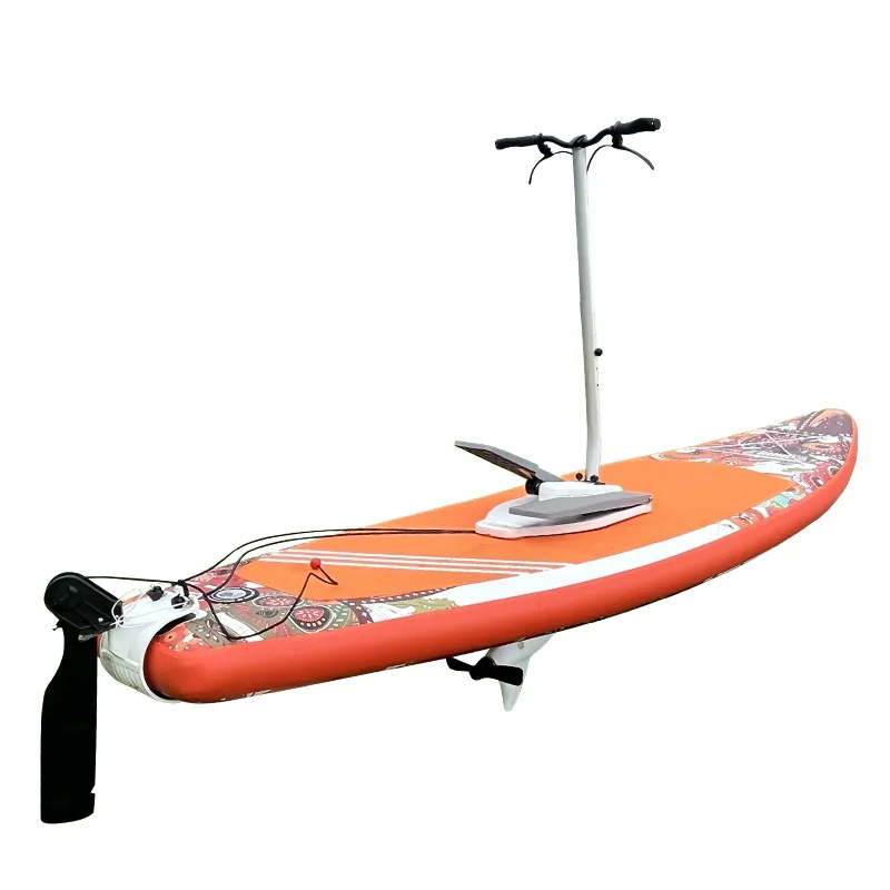 Outdoor single inflatable portable fishing surfboard water pedal boat stand
Outdoor single inflatable portable fishing surfboard water pedal boat stand