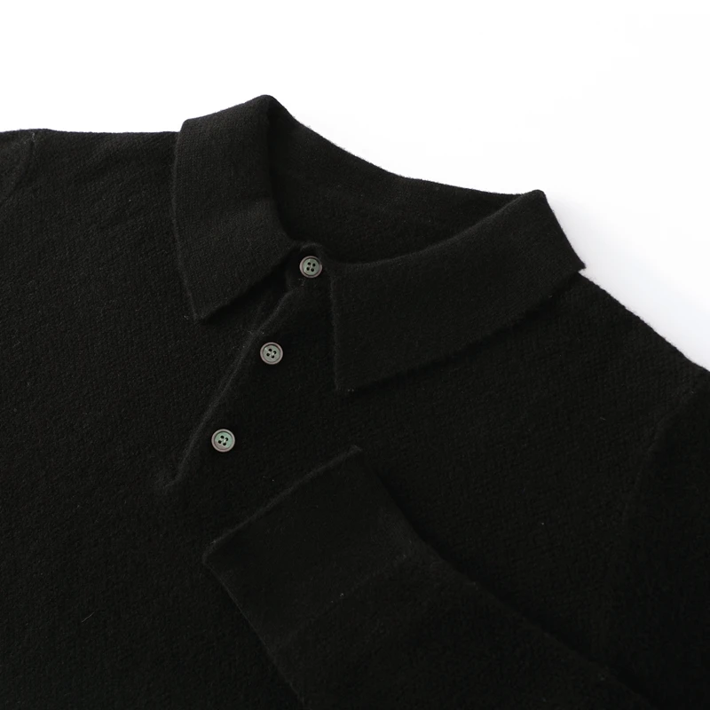 2024 New Men's Cashmere Sweater POLO Collar Long Sleeve Pullovers Casual Youth Base Spring Autumn Men Knitwear Clothing Shirt
2024 New Men's Cashmere Sweater POLO Collar Long Sleeve Pullovers Casual Youth Base Spring Autumn Men Knitwear Clothing Shirt