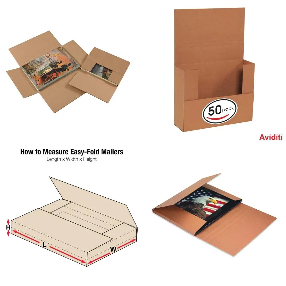 12x10.5x2 Inch Mailing Boxes, Pack of 50, Durable for Shipping, Mailing & Storage
12x10.5x2 Inch Mailing Boxes, Pack of 50, Durable for Shipping, Mailing & Storage