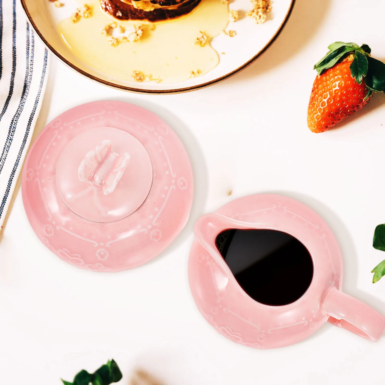 1Set Premium Ceramic Milk Kettle Sugar Pot Set Elegant Retro Style Perfect for Household Coffee Tea Gatherings
1Set Premium Ceramic Milk Kettle Sugar Pot Set Elegant Retro Style Perfect for Household Coffee Tea Gatherings