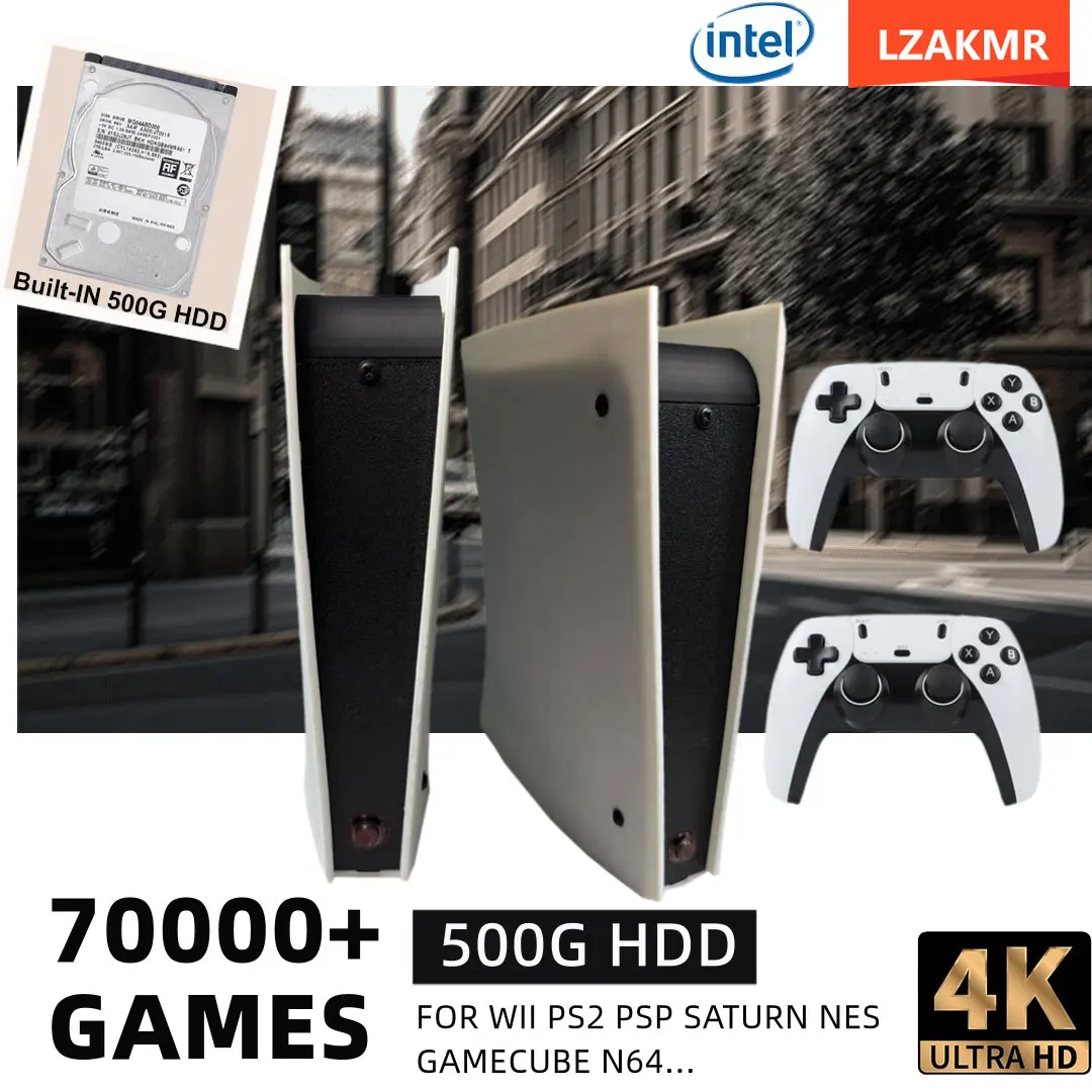 New! 500G HDD 70000+game X5 retro game console 4K high-definition output 60+emulator FOR XBOX WII Support Multiplayer Gameplay
New! 500G HDD 70000+game X5 retro game console 4K high-definition output 60+emulator FOR XBOX WII Support Multiplayer Gameplay