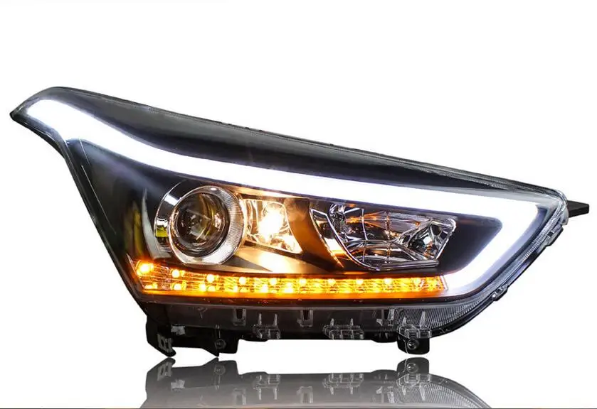 2pcs car bumper Head light For Creta IX25 Headlight 2014~2016year IX 25 Creta taillight LED DRL HI LO HID xenon
2pcs car bumper Head light For Creta IX25 Headlight 2014~2016year IX 25 Creta taillight LED DRL HI LO HID xenon