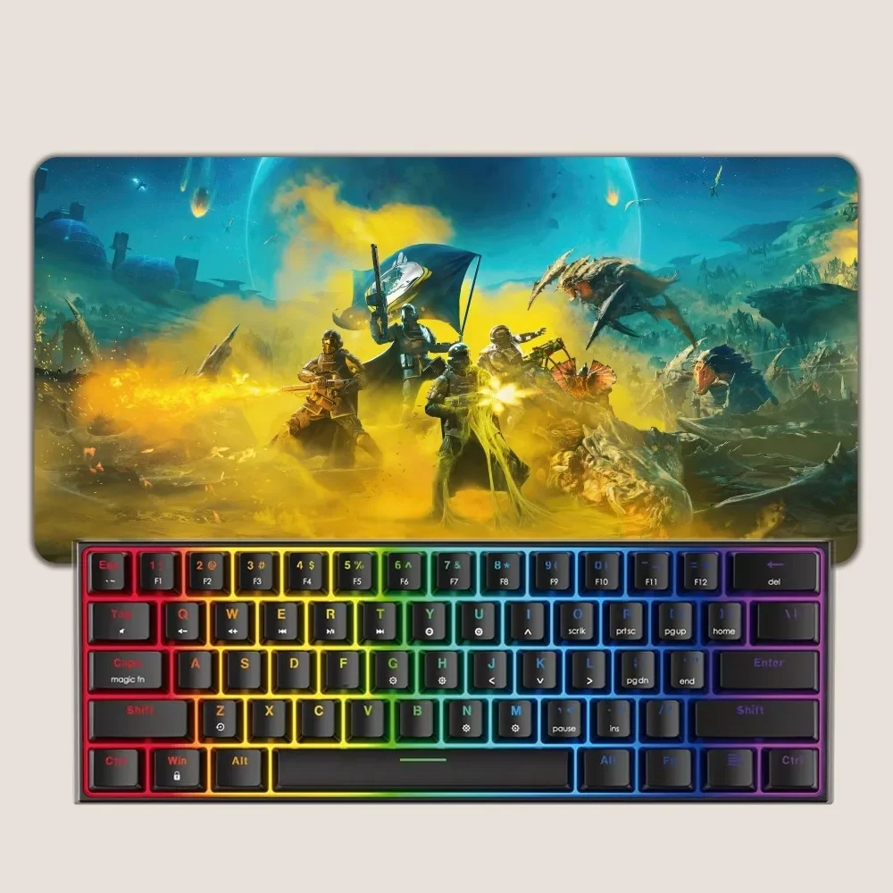 Helldivers 2 Game Gaming Office Desk Pads Large For Computer Non-slip Lockedge Mouse Pad
Helldivers 2 Game Gaming Office Desk Pads Large For Computer Non-slip Lockedge Mouse Pad