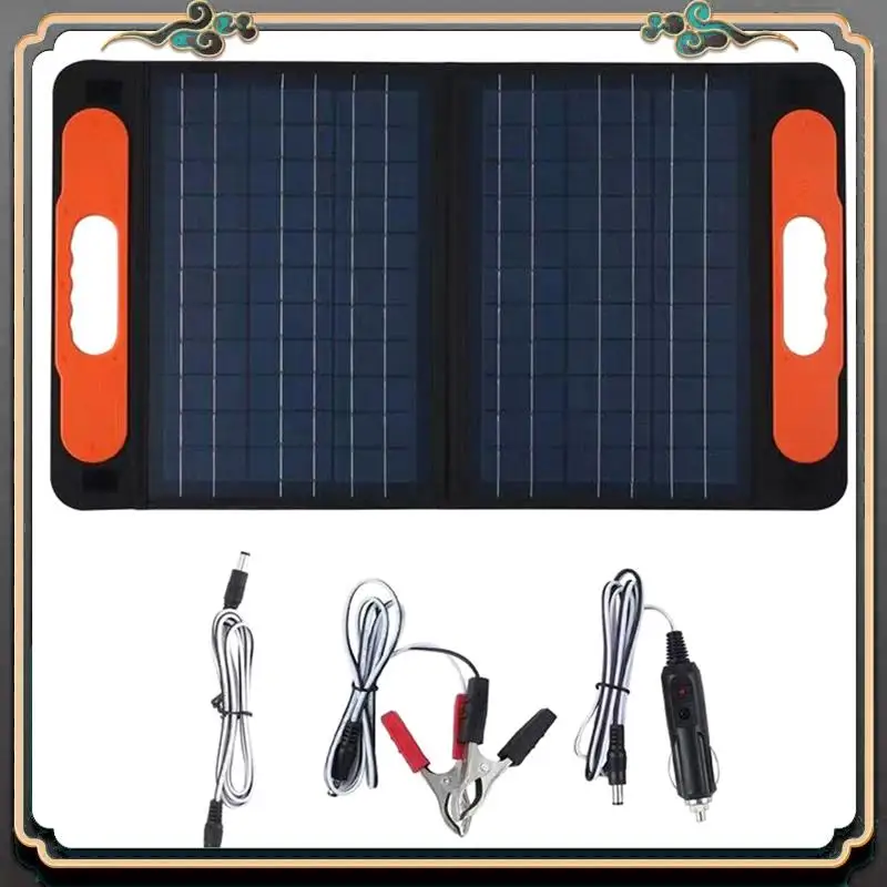Premium Solar Panel Portable Folding Bag USB Output Solar Charger Outdoor Power Supply For Phone Power Generator
Premium Solar Panel Portable Folding Bag USB Output Solar Charger Outdoor Power Supply For Phone Power Generator