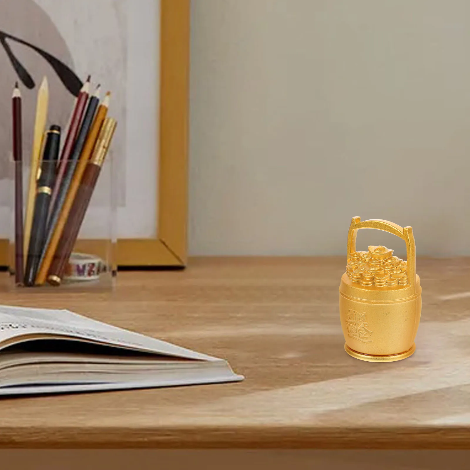 Treasure Bucket Ornament Copper Craft For Home Office Decor Wealth Prosperity Table Centerpiece Art
Treasure Bucket Ornament Copper Craft For Home Office Decor Wealth Prosperity Table Centerpiece Art