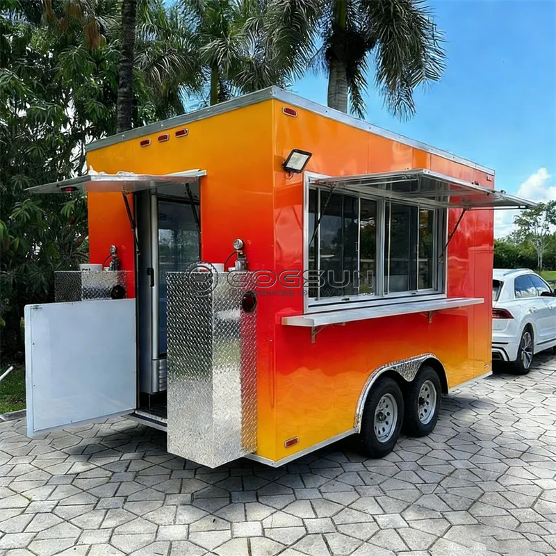 COGSUN Fully Equipped Ice Cream Concession Trailer Cart Mobile Kitchen New Condition
COGSUN Fully Equipped Ice Cream Concession Trailer Cart Mobile Kitchen New Condition
