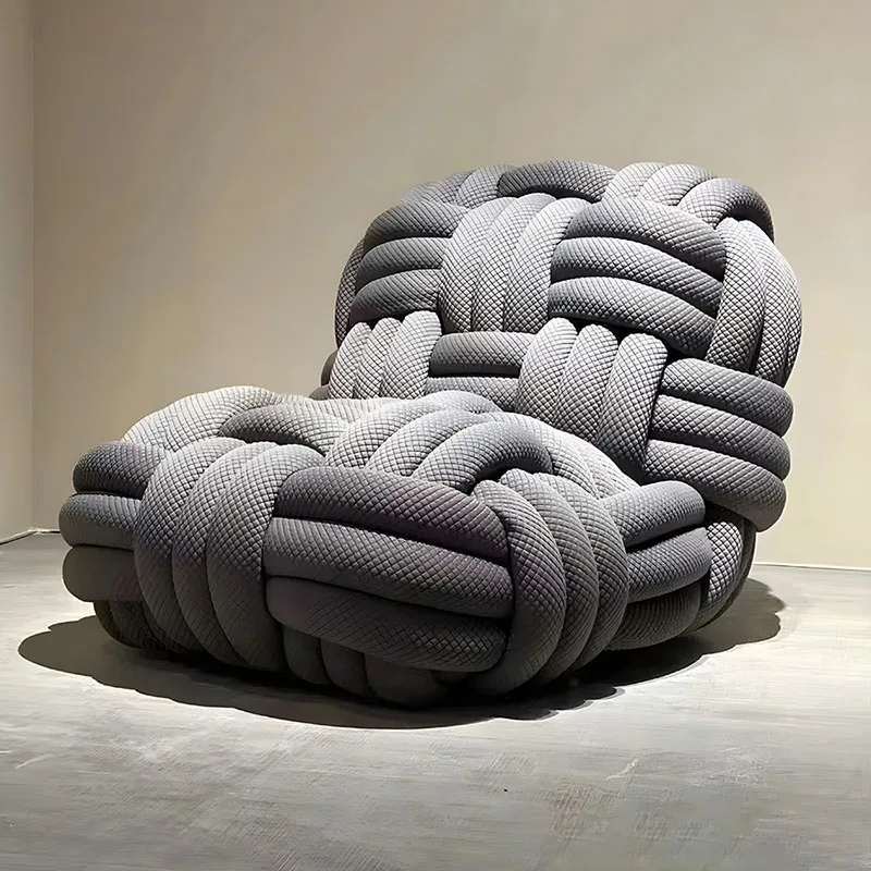 Modern Braiding Accent Chairs Relax Italian Styling Floor Designer Sofa Chairs Recliner Puffs Lazy Sedie Da Soggiorno Furniture
Modern Braiding Accent Chairs Relax Italian Styling Floor Designer Sofa Chairs Recliner Puffs Lazy Sedie Da Soggiorno Furniture