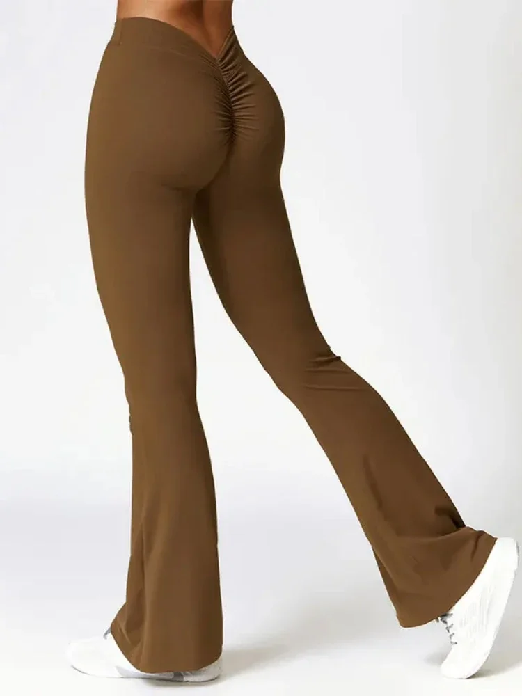 New Yoga Pants Flare Leggings Women High Waist Wide Leg Pants Women Gym Fitness Sports Flared Pant Dance Trousers V-shaped Hip
New Yoga Pants Flare Leggings Women High Waist Wide Leg Pants Women Gym Fitness Sports Flared Pant Dance Trousers V-shaped Hip