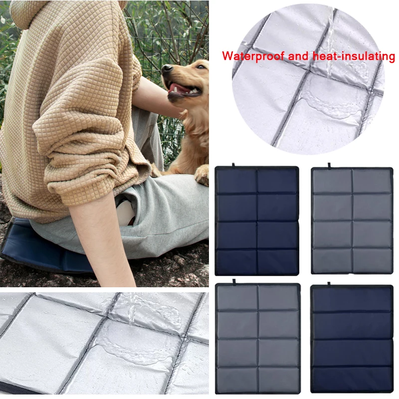 Portable Folding Camping Mat Foam Sitting Pad Waterproof Oxford Cloth Beach Mat Prevent Dirty Hiking Small Picnic Seat Outdoor 
Portable Folding Camping Mat Foam Sitting Pad Waterproof Oxford Cloth Beach Mat Prevent Dirty Hiking Small Picnic Seat Outdoor