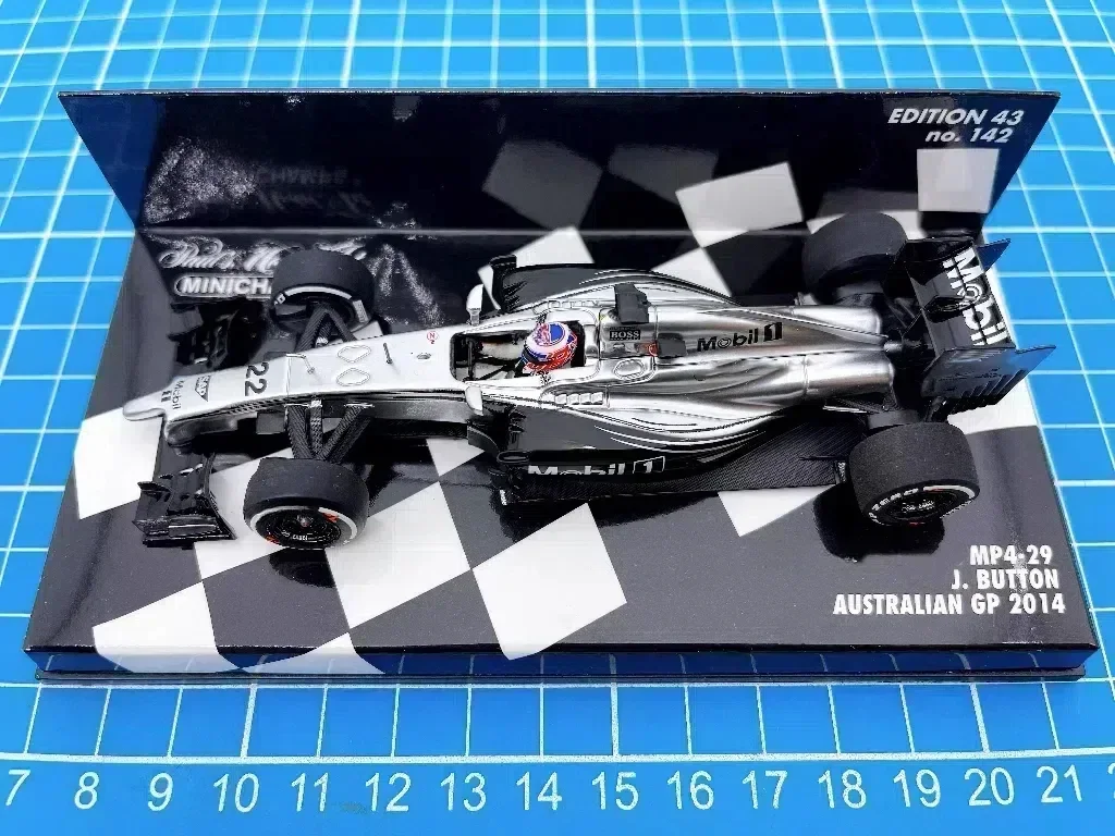 Minichamps 1:43 F1 MP4-29 2014 Jenson Button Australia Simulation Limited Edition Resin Metal Static Car Model Toy Gift
Minichamps 1:43 F1 MP4-29 2014 Jenson Button Australia Simulation Limited Edition Resin Metal Static Car Model Toy Gift