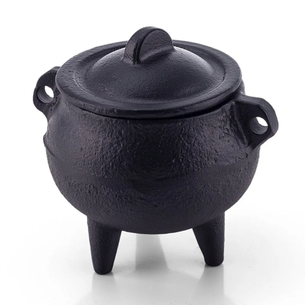 Retro Cast Iron Stove Small Decorative Censer Incense Stick Stove Black Stand Three Legs Pot Meditation Ritual
Retro Cast Iron Stove Small Decorative Censer Incense Stick Stove Black Stand Three Legs Pot Meditation Ritual