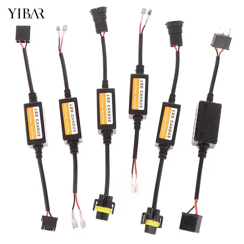 1Pcs LED Canbus Decoder Car Headlights Error Free Resistor H1 H3 H4 H7 H9 H11 Adapter Warning Canceller
1Pcs LED Canbus Decoder Car Headlights Error Free Resistor H1 H3 H4 H7 H9 H11 Adapter Warning Canceller