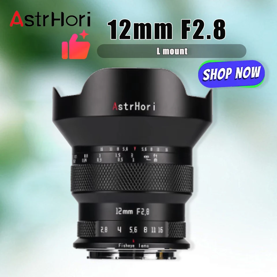 AstrHori 12 мм F2.8 объектив «рыбий глаз» полнокадровый широкоугольный объектив с пейзажем звездного неба панорамный объектив для Sony A7 A6000 Nikon Z50 Canon R R6
AstrHori 12 мм F2.8 объектив «рыбий глаз» полнокадровый широкоугольный объектив с пейзажем звездного неба панорамный объектив для Sony A7 A6000 Nikon Z50 Canon R R6