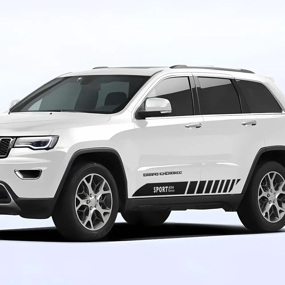 2 шт. наклейка-наклейка виниловая боковая гоночная полоса комплект, совместимая с Jeep Grand Cherokee WK2 2011 г.
2 шт. наклейка-наклейка виниловая боковая гоночная полоса комплект, совместимая с Jeep Grand Cherokee WK2 2011 г.