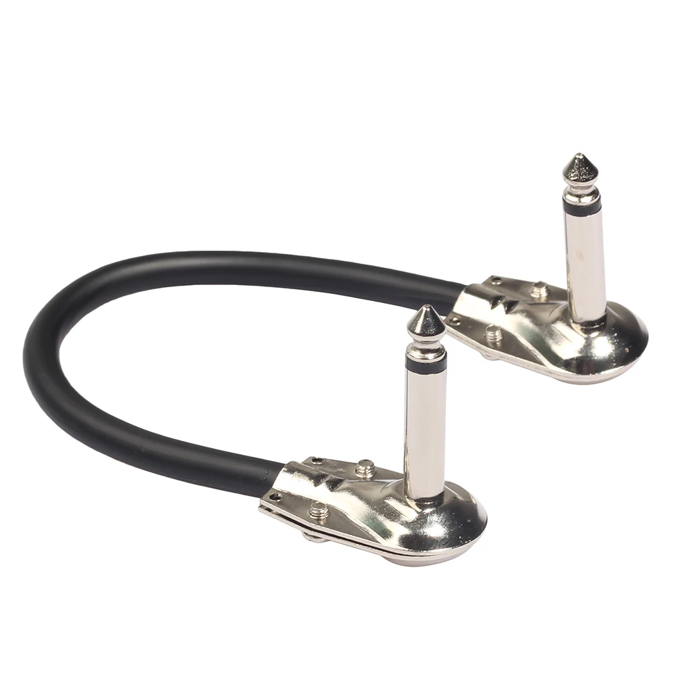 15cm 6.35mm Plug Male to Male Elbow Guitar Effect Cable Audio Cable Patch Cable
15cm 6.35mm Plug Male to Male Elbow Guitar Effect Cable Audio Cable Patch Cable