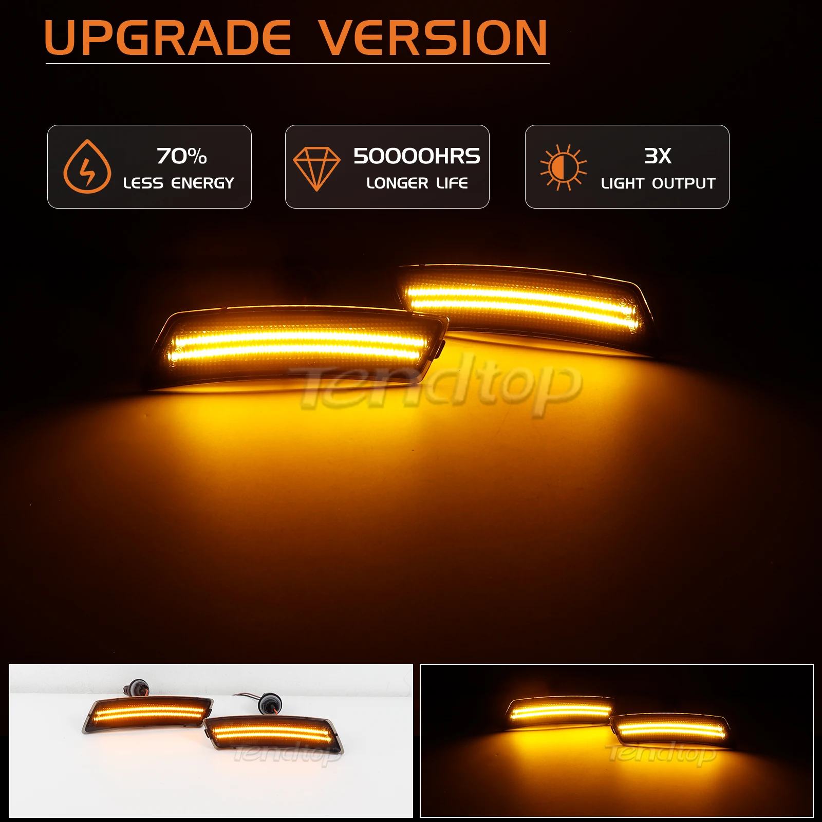 Smoked LED Side Marker Front Bumper Turn Signal Lights Parking Lights For Volkswagen Beetle Tiguan
Smoked LED Side Marker Front Bumper Turn Signal Lights Parking Lights For Volkswagen Beetle Tiguan