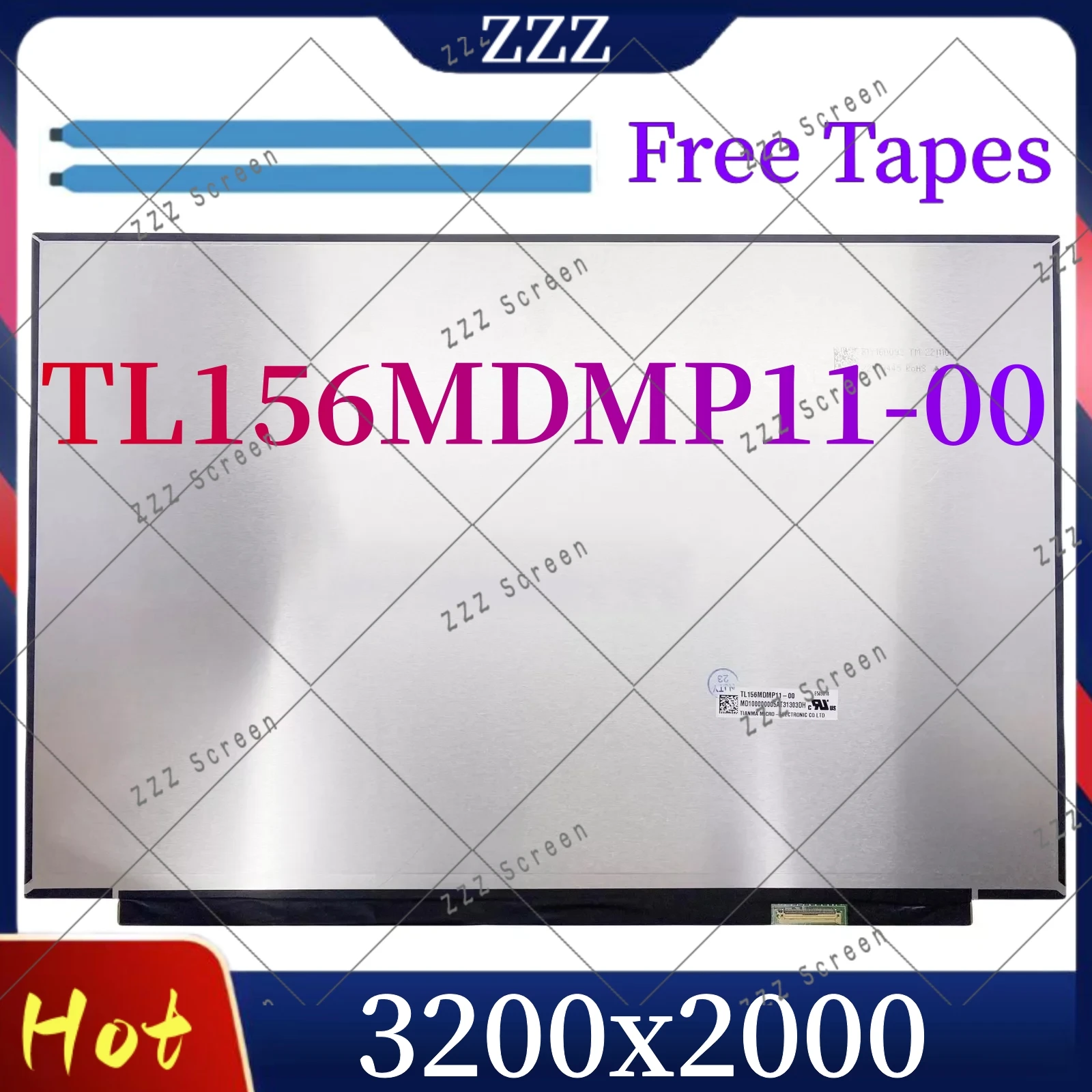 15.6 Inch Lcd Matrix TL156MDMP11 TL156MDMP11-00 3200x2000 90HZ 40-Pin Laptop LED Screen Display
15.6 Inch Lcd Matrix TL156MDMP11 TL156MDMP11-00 3200x2000 90HZ 40-Pin Laptop LED Screen Display