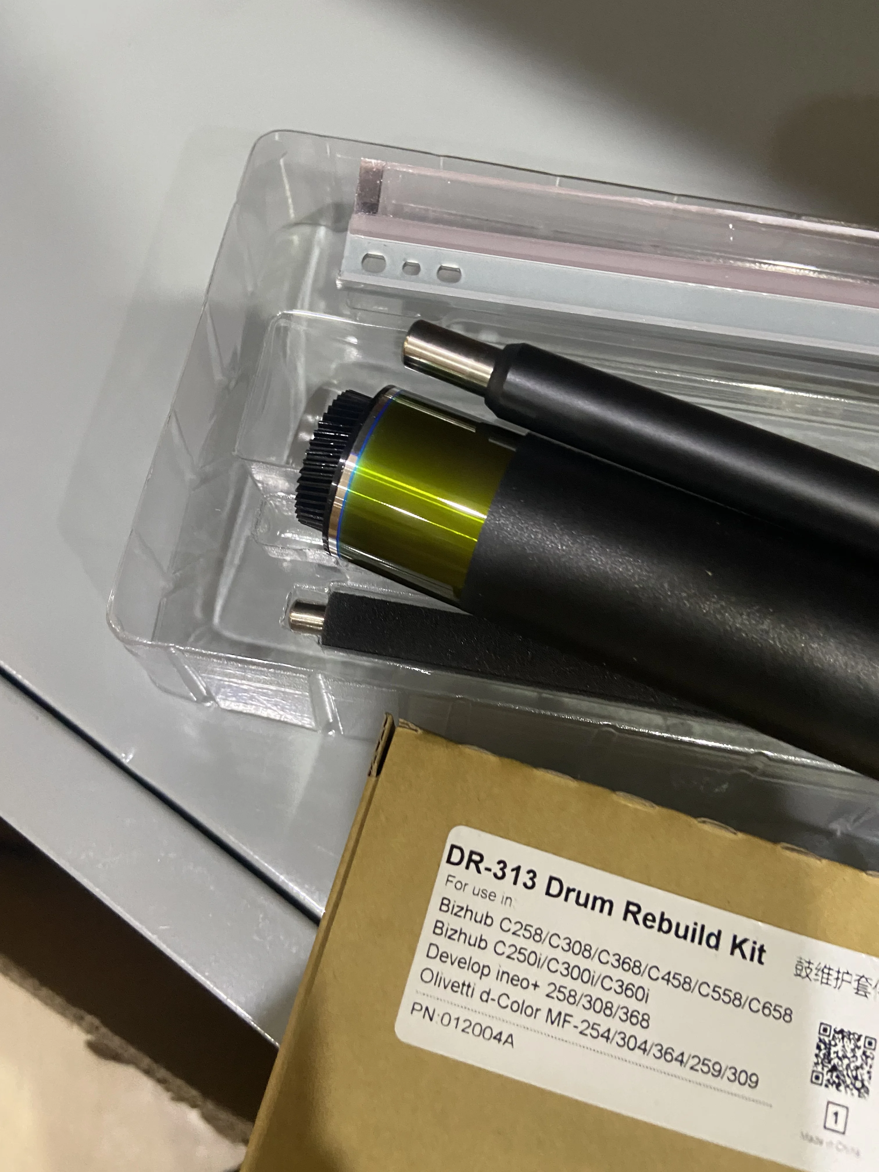 Комплект для восстановления барабанного блока DR-313 для KONICA MINOLTA Bizhub C258 C308 C368 C458 C558 C658, лезвие для чистки барабана, зарядный ролик
Комплект для восстановления барабанного блока DR-313 для KONICA MINOLTA Bizhub C258 C308 C368 C458 C558 C658, лезвие для чистки барабана, зарядный ролик