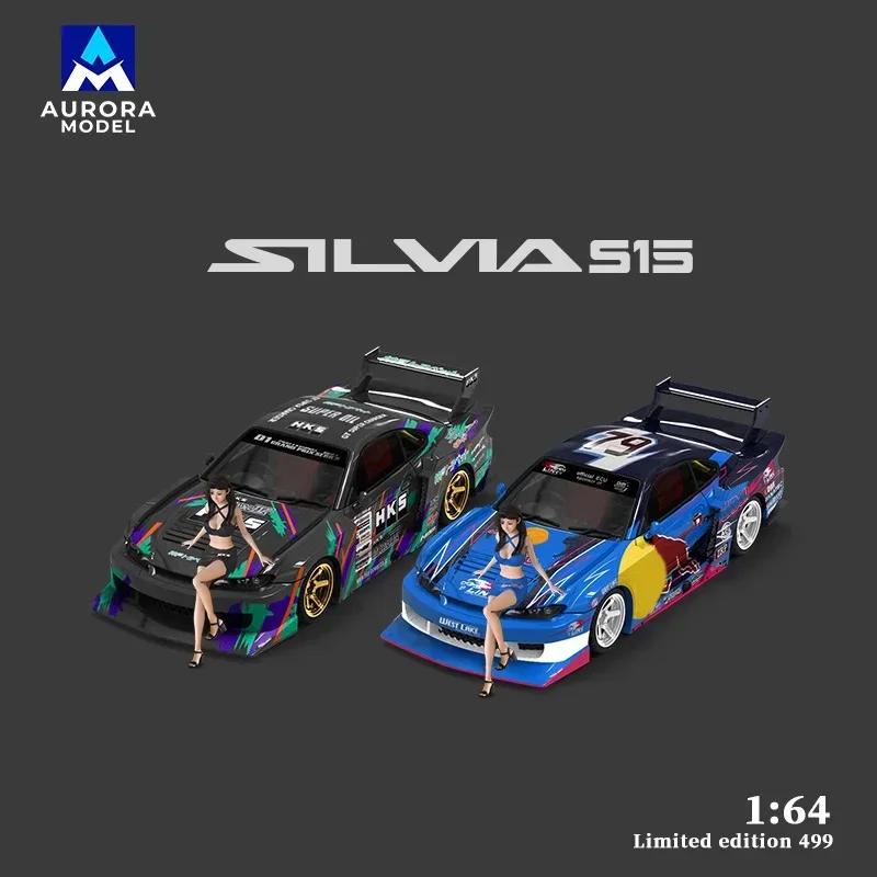 AuroraModel AM 1:64 S15 RB / HKS Limited499 Diecast Collector's Vehicle Model Car
AuroraModel AM 1:64 S15 RB / HKS Limited499 Diecast Collector's Vehicle Model Car