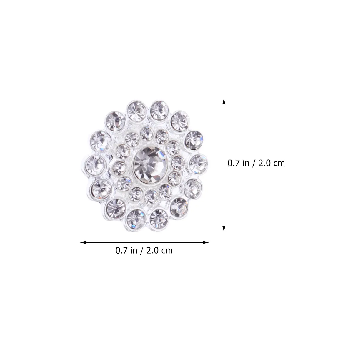 10 Pcs Alloy Diamond Buttons Rhinestone Jewelry Accessories Fashion DIY Decor Elegant Shoe Buckle Wedding Craft Ornament
10 Pcs Alloy Diamond Buttons Rhinestone Jewelry Accessories Fashion DIY Decor Elegant Shoe Buckle Wedding Craft Ornament