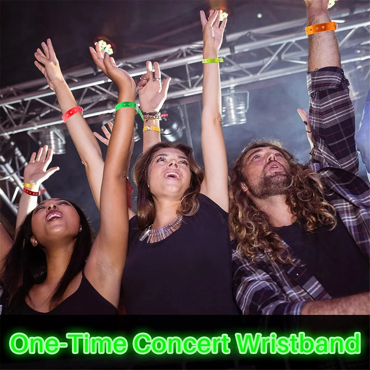 AB01 48pcs Vinyl Wristbands Plastic Event Wristbands Colorful Wristbands for Events Concert Carnival Nightclub, Set 1
AB01 48pcs Vinyl Wristbands Plastic Event Wristbands Colorful Wristbands for Events Concert Carnival Nightclub, Set 1