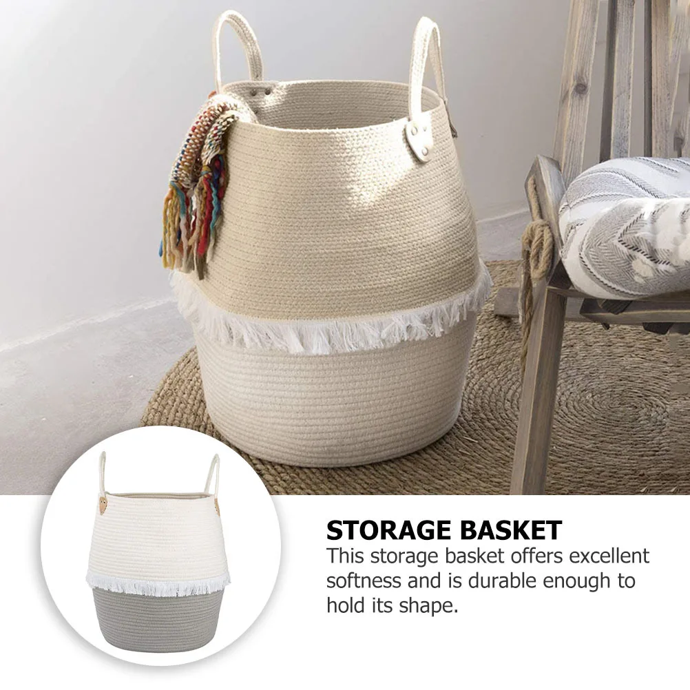 Woven Storage Basket 1Pcs Portable Sundry Magazine Organizer Soft Chemicalfree Home Decor Multipurpose Holder
Woven Storage Basket 1Pcs Portable Sundry Magazine Organizer Soft Chemicalfree Home Decor Multipurpose Holder