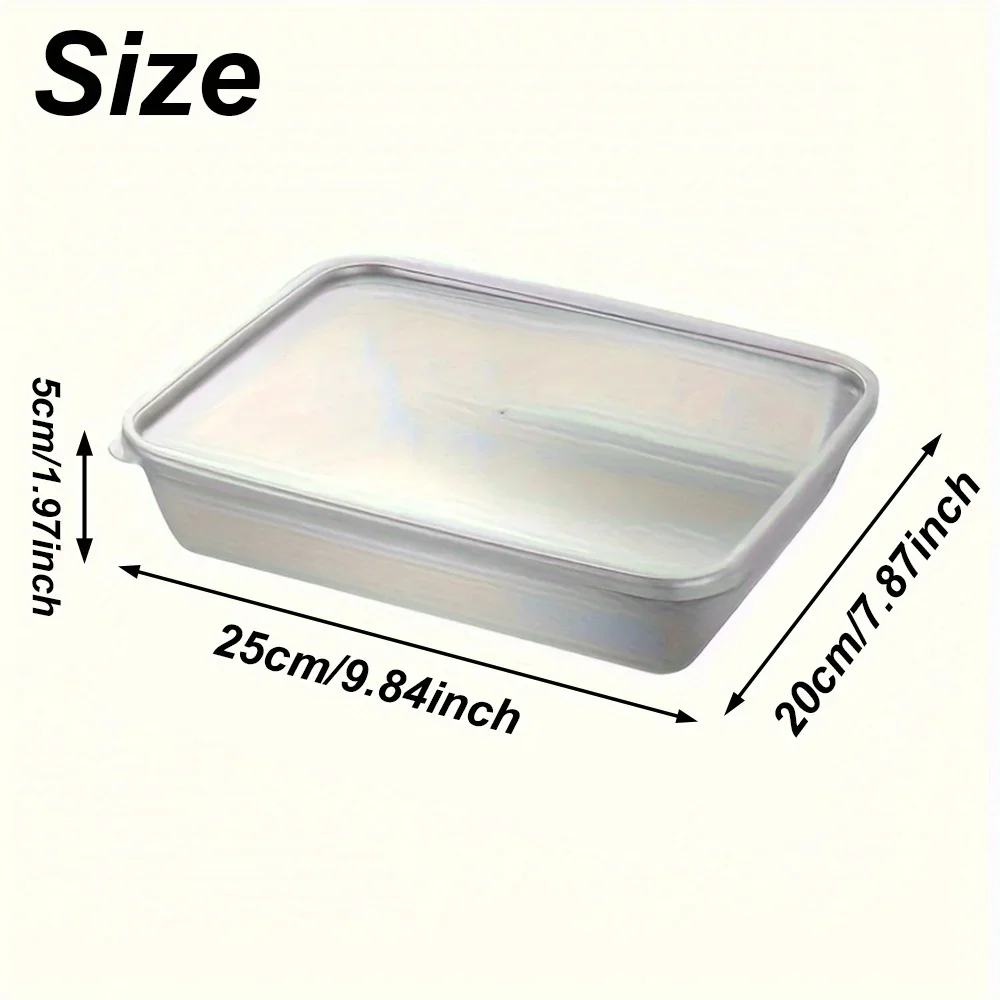 3pcs Stainless Steel Food Containers & Lunch Box, Leakproof Stackable Clear Lids, Kitchen Items and Accessories for Camping
3pcs Stainless Steel Food Containers & Lunch Box, Leakproof Stackable Clear Lids, Kitchen Items and Accessories for Camping