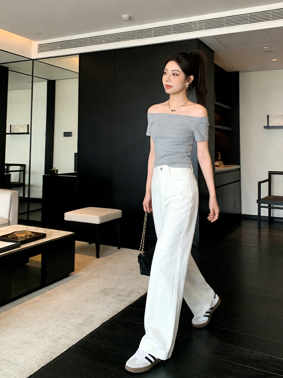 Spring Edition High Waist Straight Leg Korean Sle Jeans Women Commute Wide Leg Long Pants Skin Friendly Breathable
Spring Edition High Waist Straight Leg Korean Sle Jeans Women Commute Wide Leg Long Pants Skin Friendly Breathable
