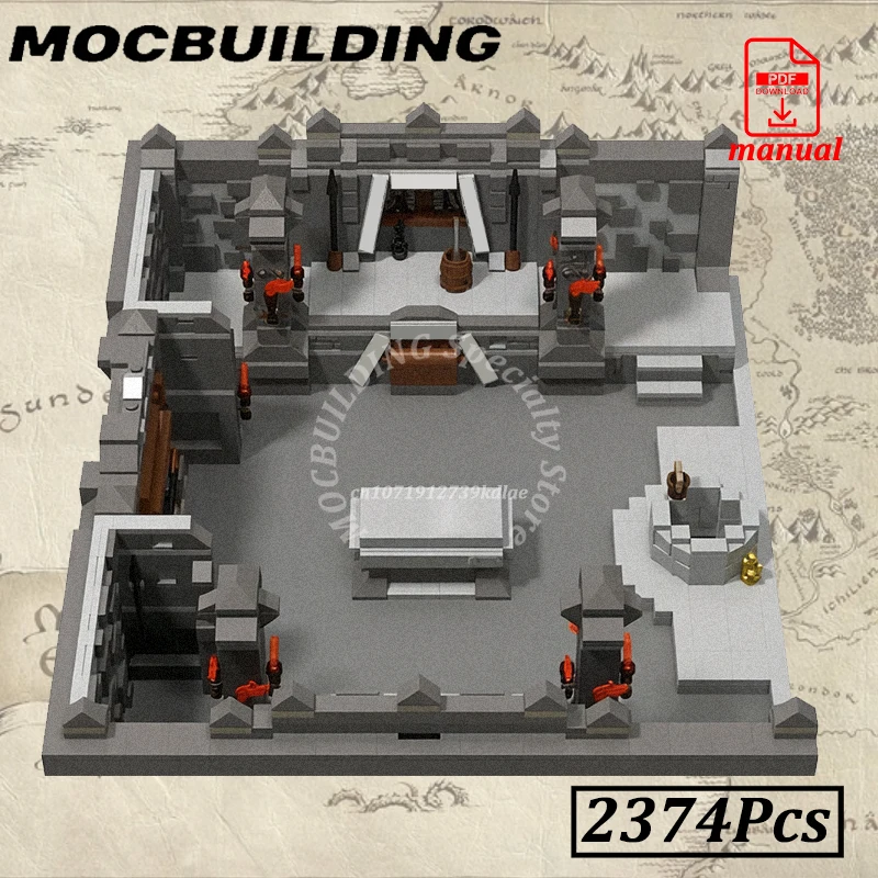 Mine Diorama Medieval Castle Buildings Blocks Middle Earthed Model MOC Building Blocks Rings Construction Gift
Mine Diorama Medieval Castle Buildings Blocks Middle Earthed Model MOC Building Blocks Rings Construction Gift