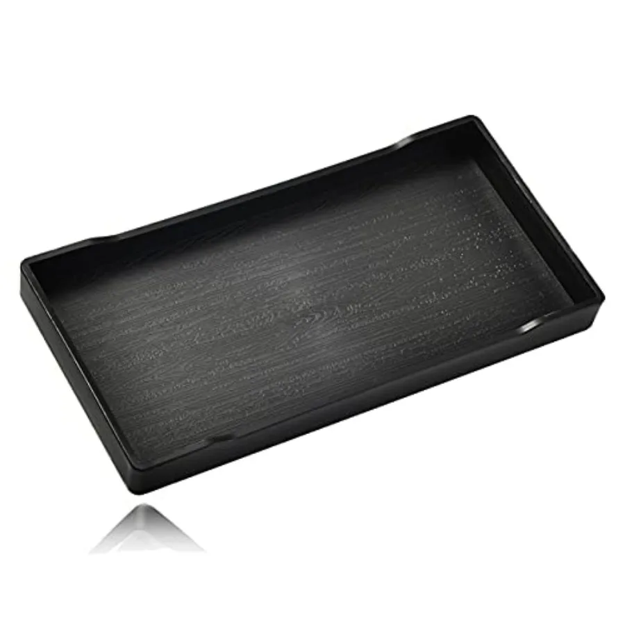Small Black Mini Tray 8 inch x 4 inch for Kitchen Counter, Bathroom for Vanity Items, Coffee Accessory, Bar, Serving Seasoning,
Small Black Mini Tray 8 inch x 4 inch for Kitchen Counter, Bathroom for Vanity Items, Coffee Accessory, Bar, Serving Seasoning,