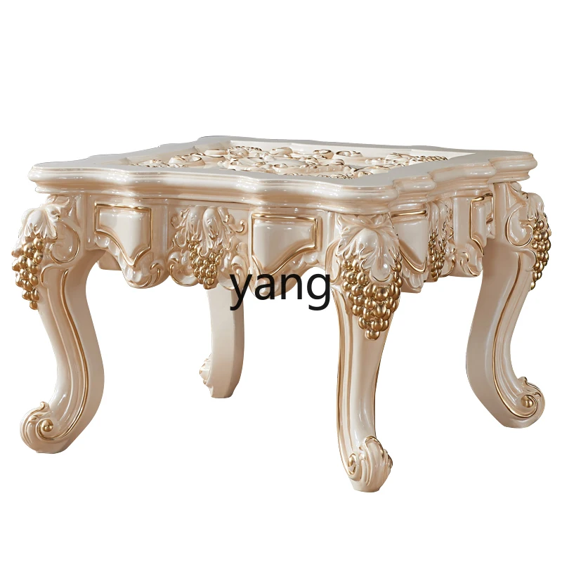 LH living room sofa side few solid wood carving flower small coffee table square household small square table
LH living room sofa side few solid wood carving flower small coffee table square household small square table