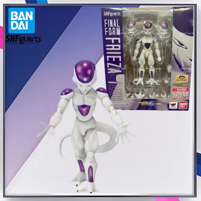 100% Original Bandai Dragon Ball Sh Figuarts Shf FINAL FORM FRIEZA 1.0 Ver. Anime Modelo Toys Collect Gifts
100% Original Bandai Dragon Ball Sh Figuarts Shf FINAL FORM FRIEZA 1.0 Ver. Anime Modelo Toys Collect Gifts