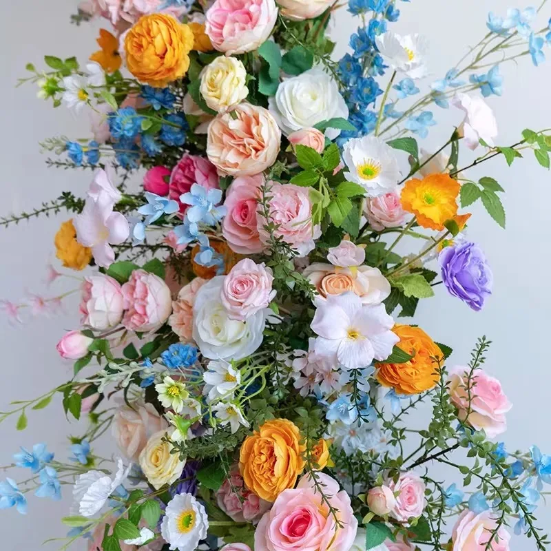 Colorful Silk Flower Wedding Background Wall Simulation Flower Stage Props Backdrop Flower Decor Wedding Floral Garden Arch
Colorful Silk Flower Wedding Background Wall Simulation Flower Stage Props Backdrop Flower Decor Wedding Floral Garden Arch