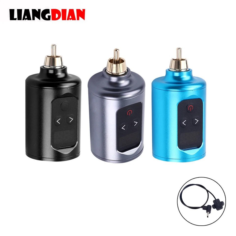 1PC Mini Wireless Tattoo Power Bank Supply With Switch Control Cable For Rocket Rotary Pen RCA Rechargeable Tatu Power Supply
1PC Mini Wireless Tattoo Power Bank Supply With Switch Control Cable For Rocket Rotary Pen RCA Rechargeable Tatu Power Supply