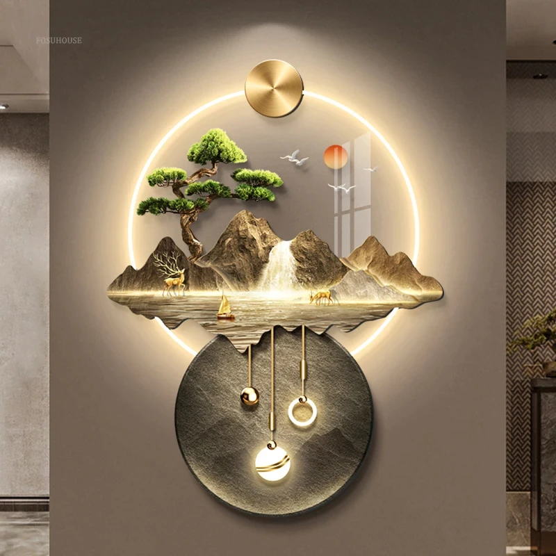 3d wall painting with lights Simple Modern Hanging Home Decoration for Corridor Aisle Upscale Living Room Wall Decorations
3d wall painting with lights Simple Modern Hanging Home Decoration for Corridor Aisle Upscale Living Room Wall Decorations