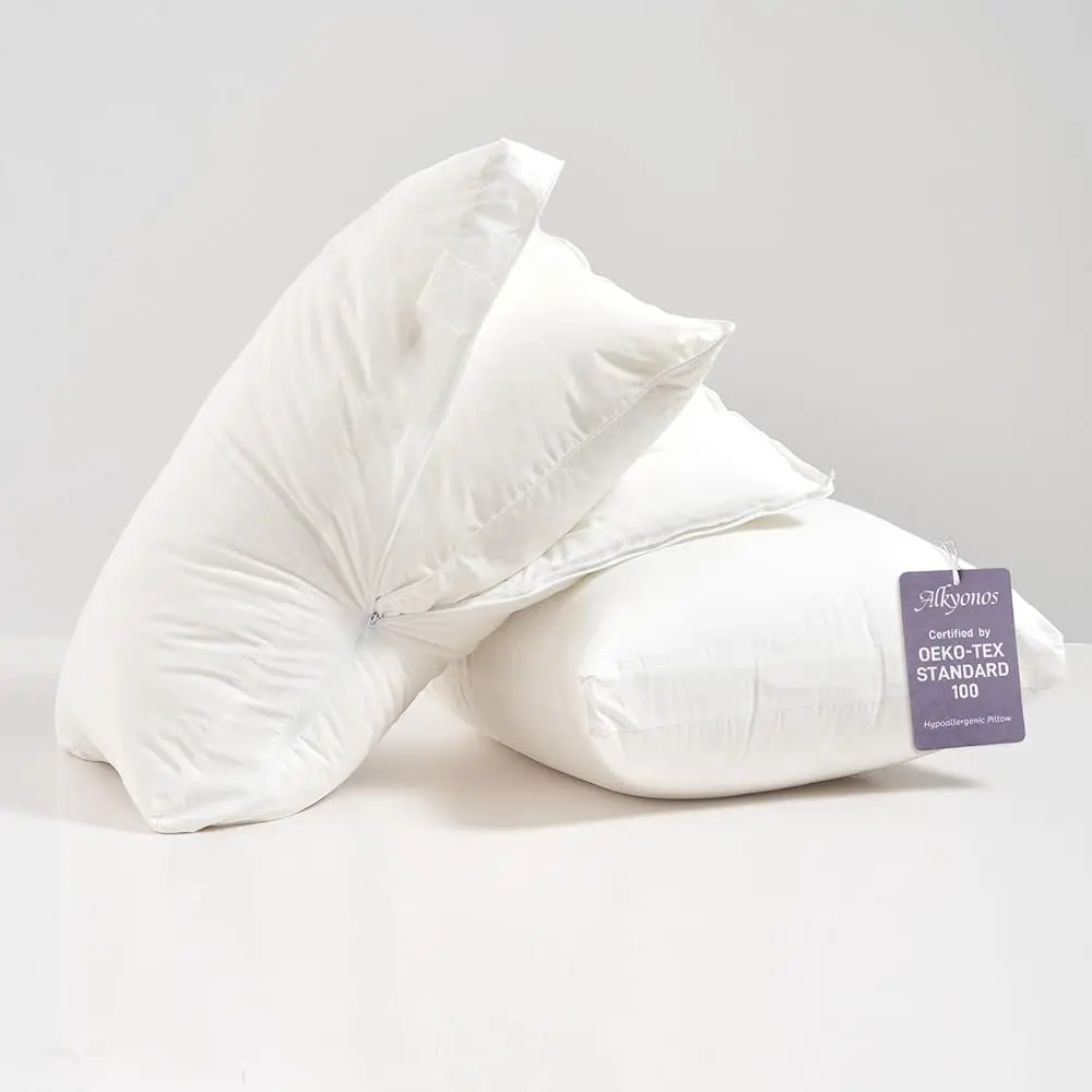 Firm Cooling-Hotel Quality-Side Sleepers King Size Pillows Set Of 2 - Adjustable Firmn And Support For All Sleepers
Firm Cooling-Hotel Quality-Side Sleepers King Size Pillows Set Of 2 - Adjustable Firmn And Support For All Sleepers