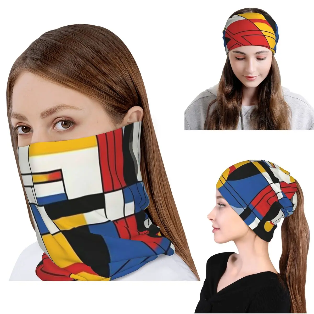 Piet Mondrian Bandana Neck Gaiter Magic Scarf Multifunction Balaclava Beanies Hat Unisex Adult Washable
Piet Mondrian Bandana Neck Gaiter Magic Scarf Multifunction Balaclava Beanies Hat Unisex Adult Washable