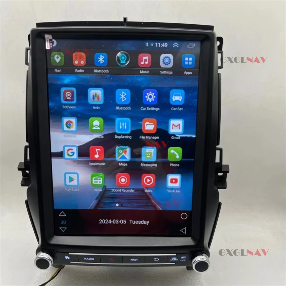 12,1 дюймовый вертикальный экран Android 13 для Ford Everest Ranger Raptor F-550 2015 - 2022 Автомобильный Gps мультимедийный блок Carplay F550
12,1 дюймовый вертикальный экран Android 13 для Ford Everest Ranger Raptor F-550 2015 - 2022 Автомобильный Gps мультимедийный блок Carplay F550