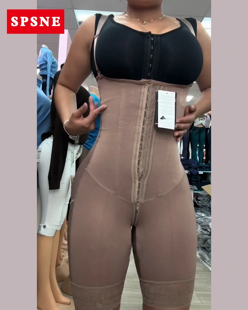Fajas Colombianas High Compression with Bones Shapewear Post-operative Waist Trainer Slimming Tummy Control Body Shaper
Fajas Colombianas High Compression with Bones Shapewear Post-operative Waist Trainer Slimming Tummy Control Body Shaper