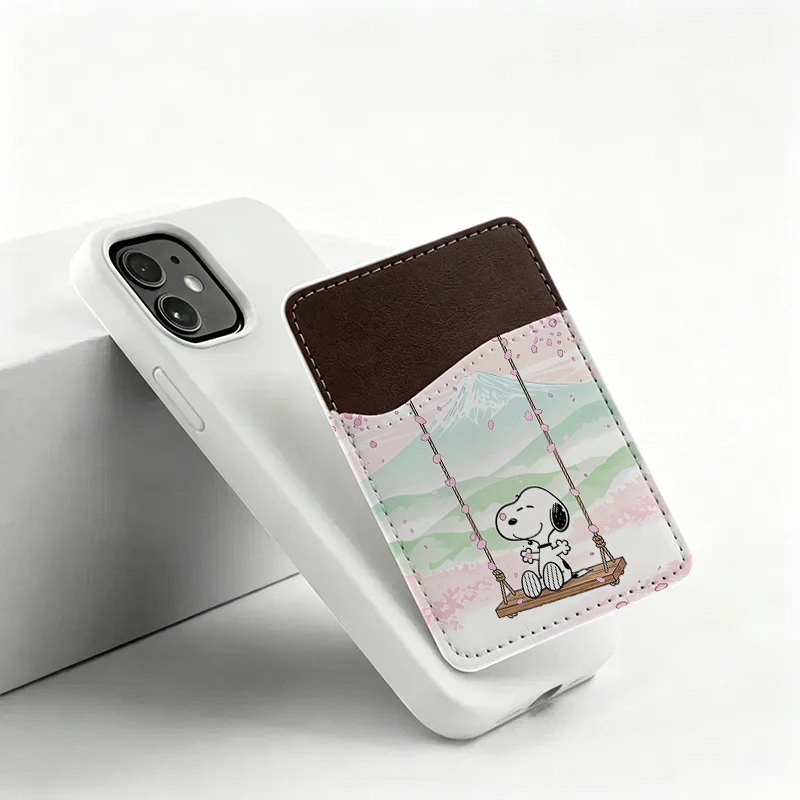 Snoopys Phone Card Holder Men Women Fashion Casual Lightweight Phone Back Sticker Card Pocket Kawaii Cartoon Anime Card Bag Gift
Snoopys Phone Card Holder Men Women Fashion Casual Lightweight Phone Back Sticker Card Pocket Kawaii Cartoon Anime Card Bag Gift