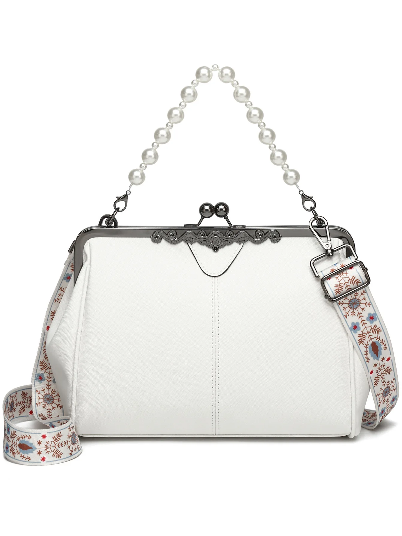 Retro Frame Shoulder Bag for Women Girls Crossbody Messenger Small Handbag with Clip Faux Oil Leather Party Phone Purse
Retro Frame Shoulder Bag for Women Girls Crossbody Messenger Small Handbag with Clip Faux Oil Leather Party Phone Purse