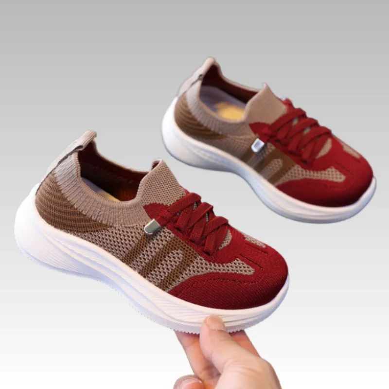 Children Shoes Spring Autumn Kids Sneakers Soft Breathable Mesh Boys Slip-on Shoes Patchwork Color Girls Shoes Size 22-33
Children Shoes Spring Autumn Kids Sneakers Soft Breathable Mesh Boys Slip-on Shoes Patchwork Color Girls Shoes Size 22-33