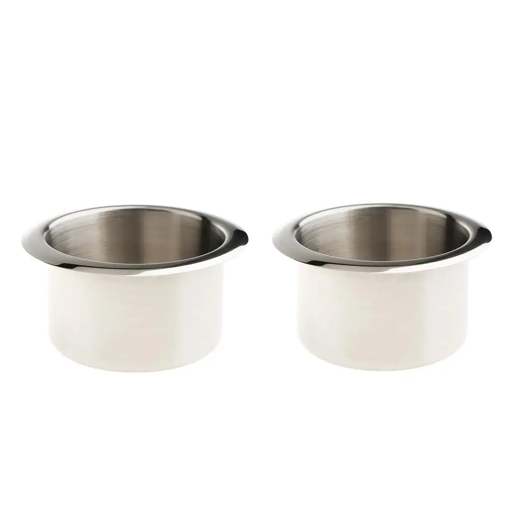 2 Pieces Stainless Interior Bottle Cup Drink Holder Storage Base Inner Diameter: 84mm/ 3.31''
2 Pieces Stainless Interior Bottle Cup Drink Holder Storage Base Inner Diameter: 84mm/ 3.31''