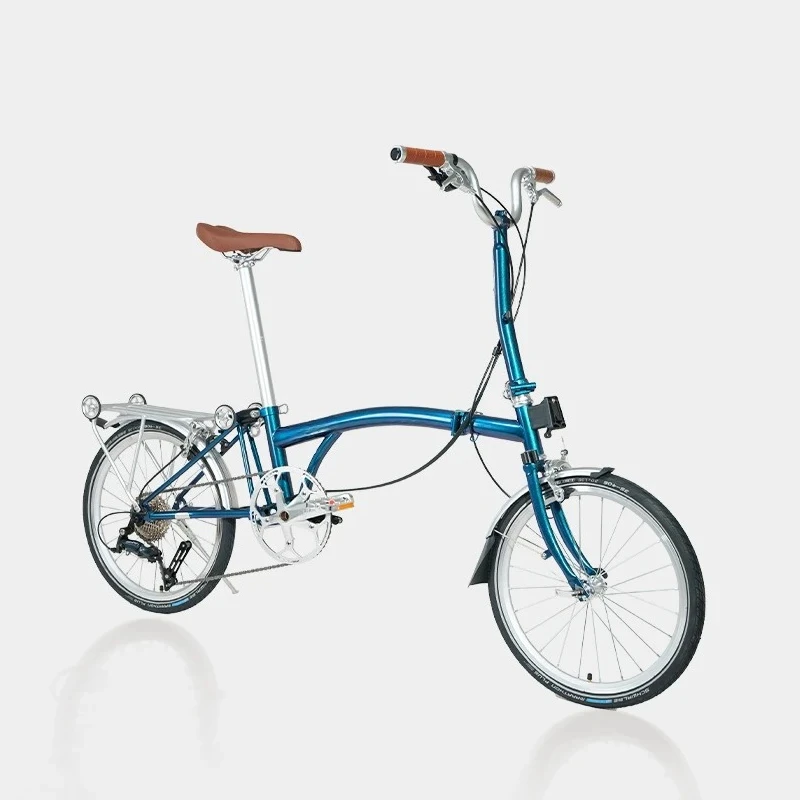 Trifold bicycle adult ultra-light portable retro 9-speed 20-inch bicycle
Trifold bicycle adult ultra-light portable retro 9-speed 20-inch bicycle