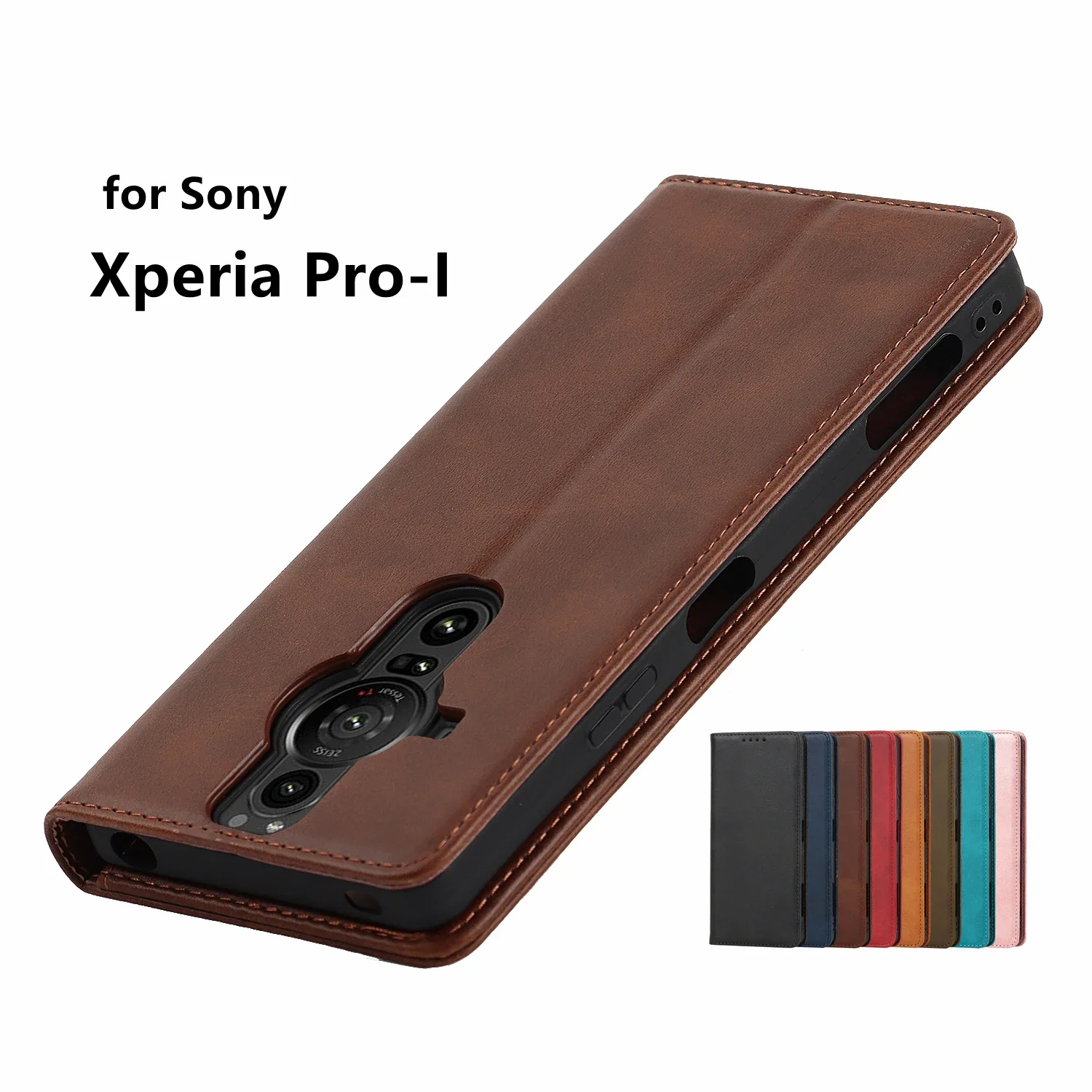 eather case For Sony Xperia Pro-I Flip case card holder Holster Magnetic attraction Cover Case Wallet
eather case For Sony Xperia Pro-I Flip case card holder Holster Magnetic attraction Cover Case Wallet