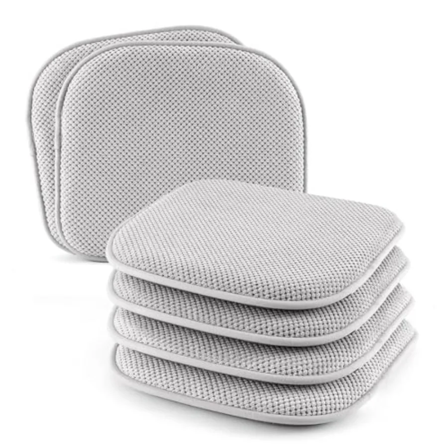 Chair Cushions - 15"*17" Kitchen Dining Chair Pads Foam Seat Cushion for Chairs Barstool Cushions Non Slip Seat Pad
Chair Cushions - 15"*17" Kitchen Dining Chair Pads Foam Seat Cushion for Chairs Barstool Cushions Non Slip Seat Pad