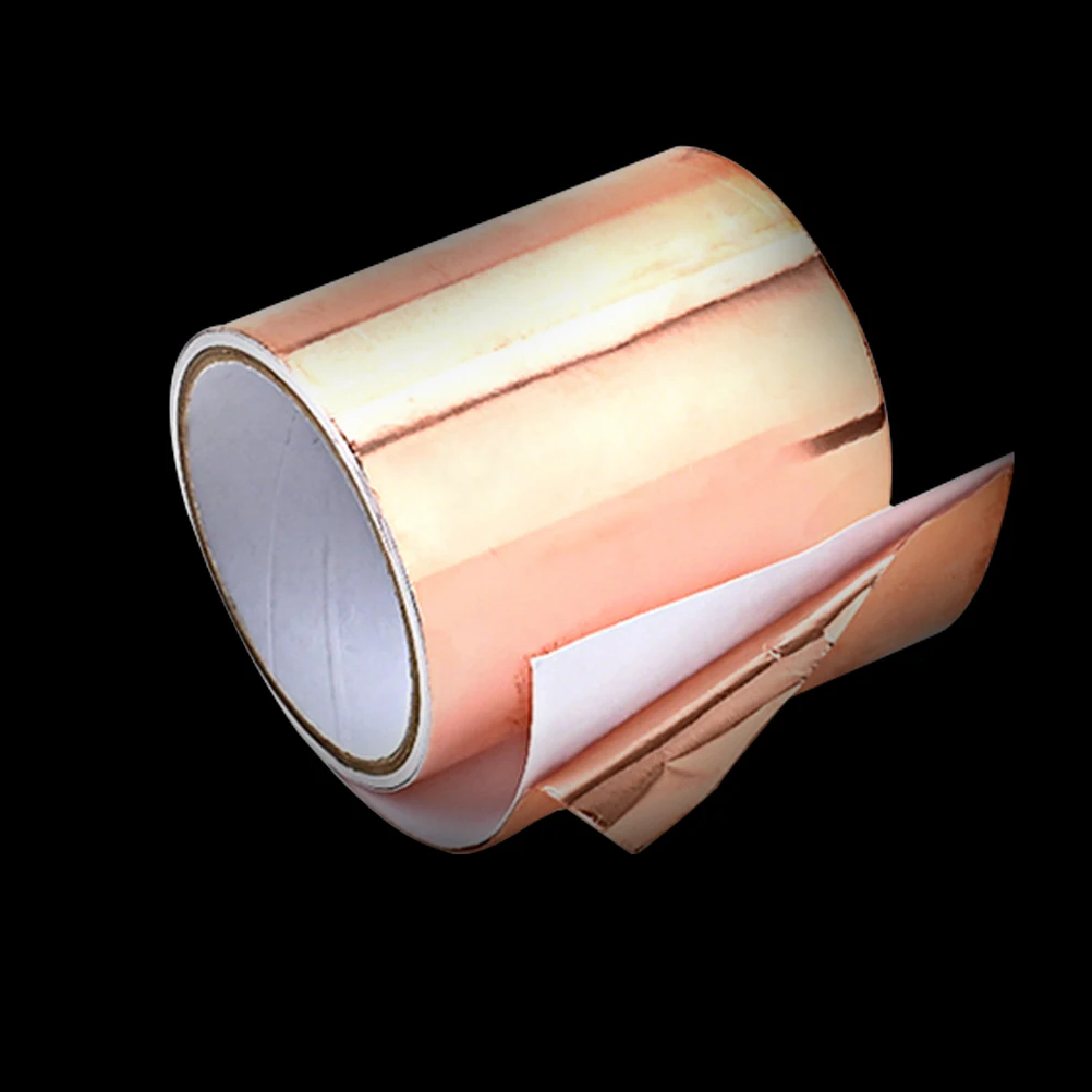 Copper Foil Tape for Guitar Pickup Accessories EMI Shielding Adhesive Foil DIY Conductive Tapes Bass Home Electromagnetic
Copper Foil Tape for Guitar Pickup Accessories EMI Shielding Adhesive Foil DIY Conductive Tapes Bass Home Electromagnetic