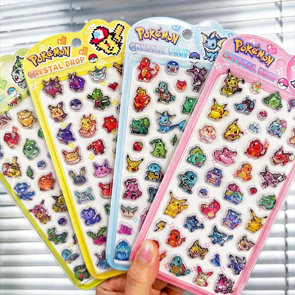 Pokemon 3D Relief Stickers Anime Pikachu Charmander Code Sticker For Phone Laptop Water Bottle Journal Stationery Decor Toys
Pokemon 3D Relief Stickers Anime Pikachu Charmander Code Sticker For Phone Laptop Water Bottle Journal Stationery Decor Toys