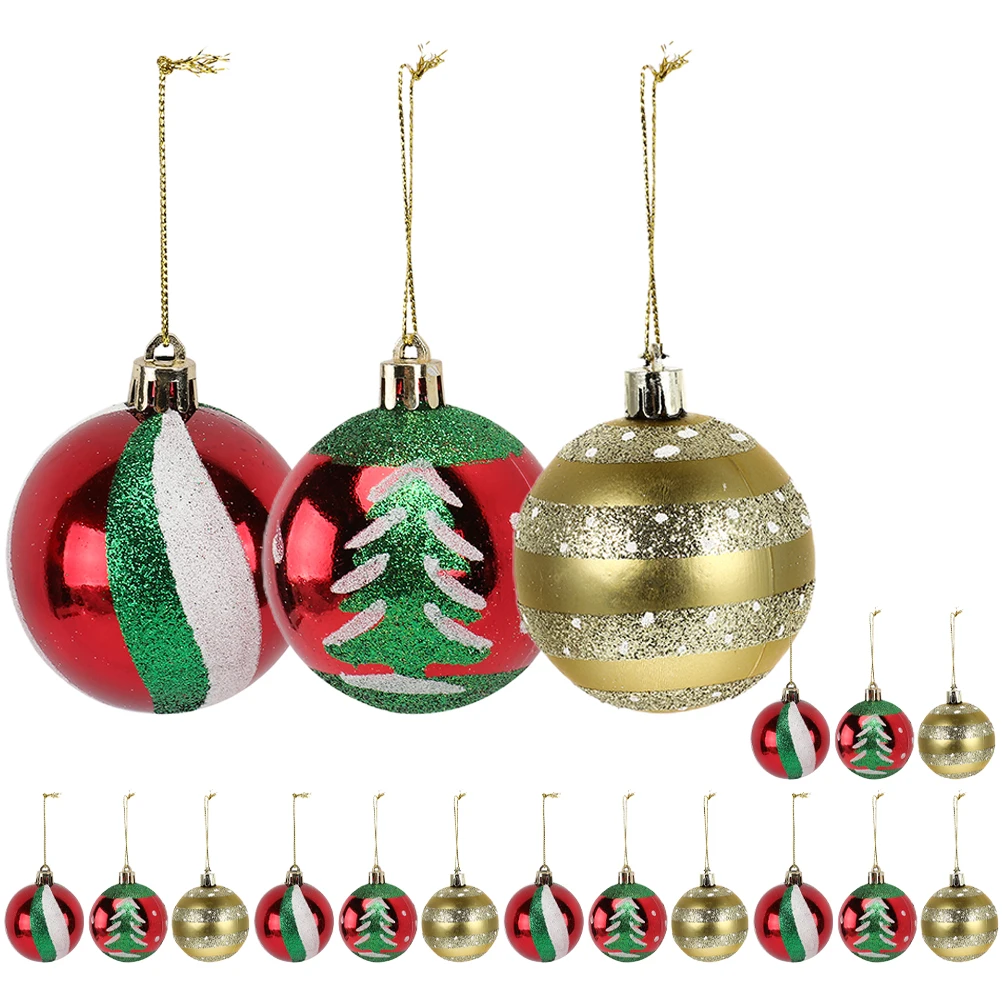 18 Pcs Christmas Ball Ornaments Baubles Decorations Pendants Holiday Hanging Tree for
18 Pcs Christmas Ball Ornaments Baubles Decorations Pendants Holiday Hanging Tree for
