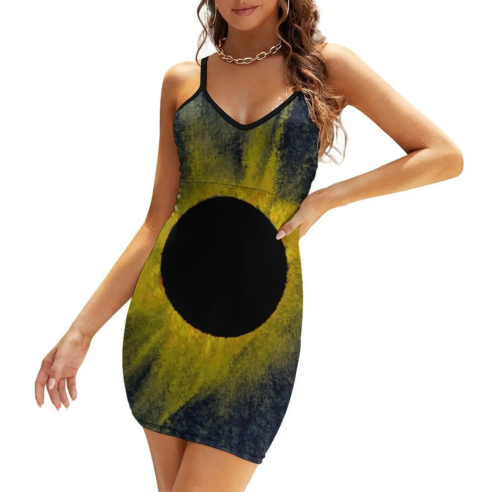 Total Eclipse of the Sun Generative Astronomical Art Sling Dress women dresses Casual dresses 
Total Eclipse of the Sun Generative Astronomical Art Sling Dress women dresses Casual dresses
